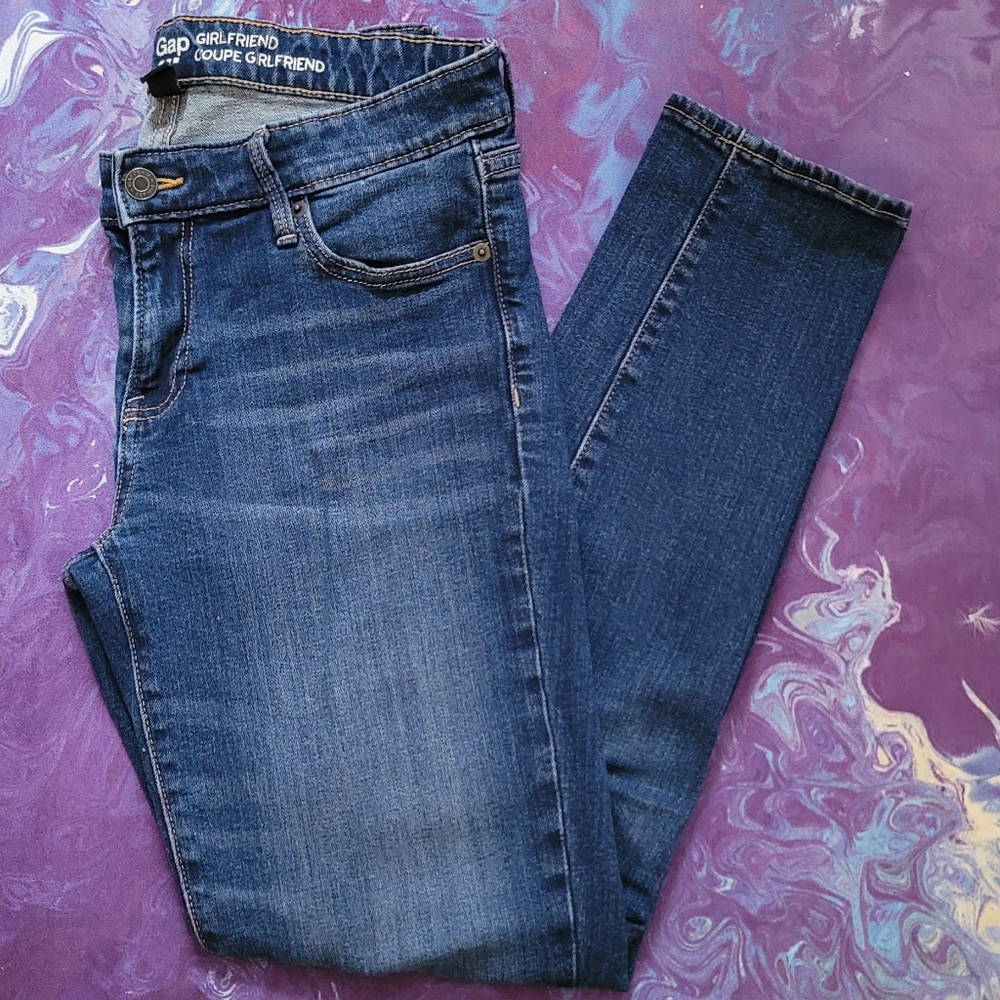 Gap girlfriend jeans size 4